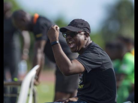 St Catherine head coach, Anthony Patrick.