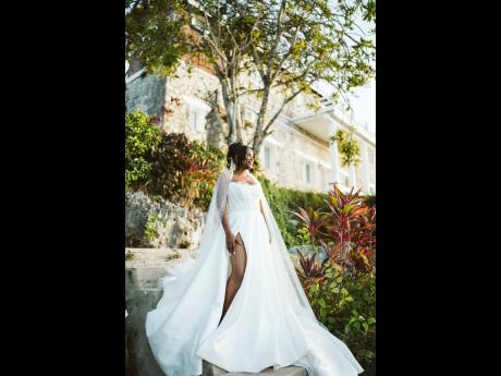 Credit: Jroyal Productions A vision of beauty and light, the bride stuns in her custom Sara E Bridal gown.