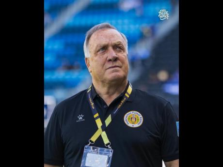 Head coach of Curacao Dick Advocaat.