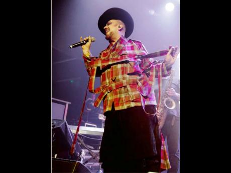 Boy George closes out the I Love Jamaica concert with a vibrant, reggae-and-dancehall-infused set.