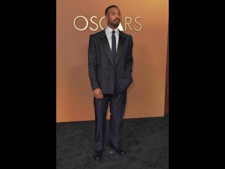 Michael B. Jordan stays classic in Louis Vuitton.