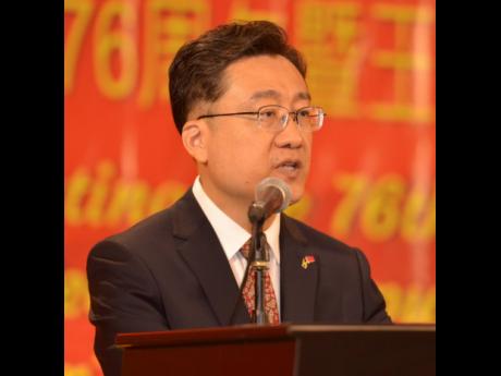 Credit: File Wang Jinfeng, ambassador of People’s Republic of China to Jamaica