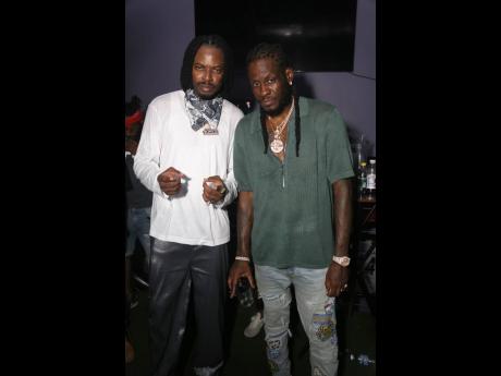 Credit: Nathaniel Stewart Our lens captured Aidonia (right) and Livewire headliner Govana.
