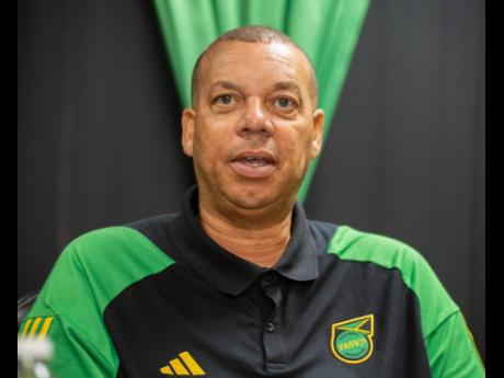 Reggae Girlz head coach Hubert Busby Jr. - File photo.