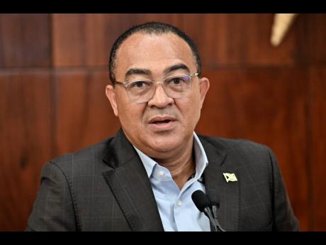 Minister of Health and Wellness, Dr Christopher Tufton. - File photo.