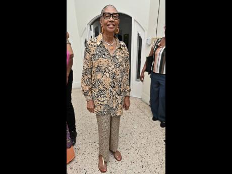 Credit: Rudolph Brown Beverley Manley Duncan mixes prints with seasoned flair.