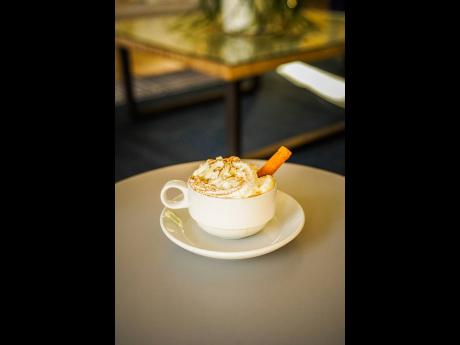 In need of a holiday picker-upper? Consider the frosty espresso bliss whipped up by 24/7’s Janice Williams that tantalises with splashes of Baileys Irish Cream.