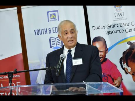 Chairman of the JN Foundation, Parris Lyew-Ayee. 