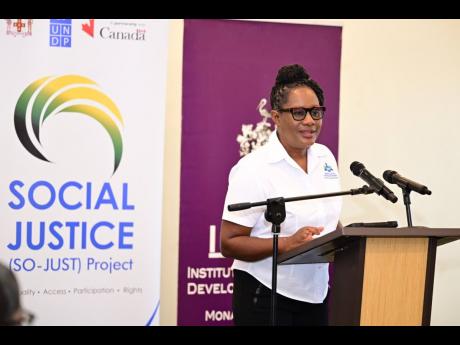 Executive Director, Jamaica Council for Persons with Disabilities (JCPD), Dr Christine Hendricks. 