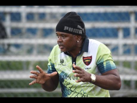 Credit: Ashley Anguin Cornwall College coach, Hector Wright.