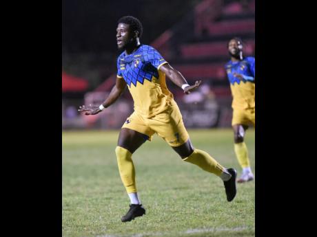 Racing United’s Ronaldo Biggs.