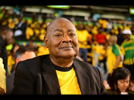 Jamaica Football Federation President Michael Ricketts. 