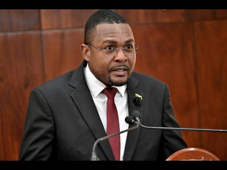 Robert Morgan, minister with responsibility for works in the Ministry of Economic Growth and Infrastructure Development.