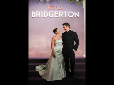 Yerin Ha and Luke Thompson tease the possible next romantic chapter in the ton.