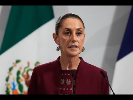 Mexican President Claudia Sheinbaum.