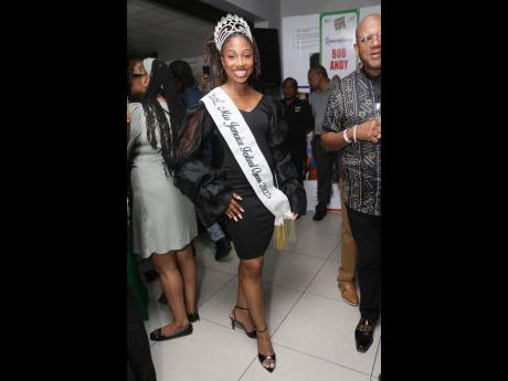 Reigning Miss Jamaica Festival Queen Brithney Clarke flashes her signature smile.
