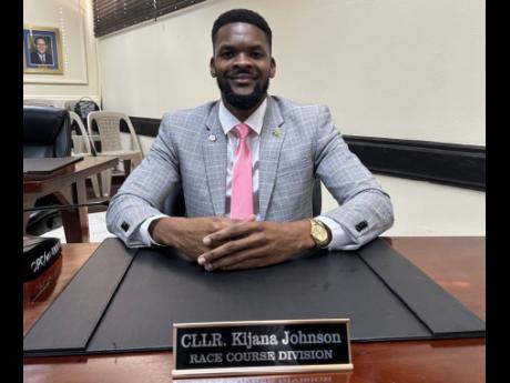 Kijana Johnson, People's National Party Councillor for the Race Course Division in Clarendon South Western
