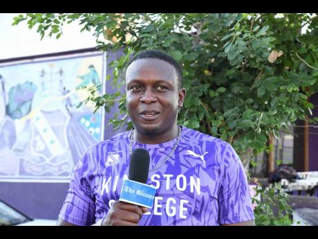 Richard Smith, head coach of Kingston College’s track and field team.