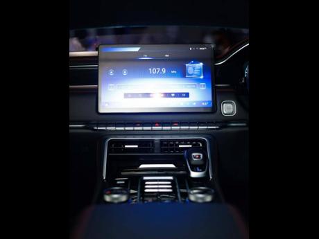 A look inside the Foton Tunland V9, showcasing its modern, driver-focused interior and 10.1-inch centre touchscreen, unveiled at its official launch at ATL Automotive.
