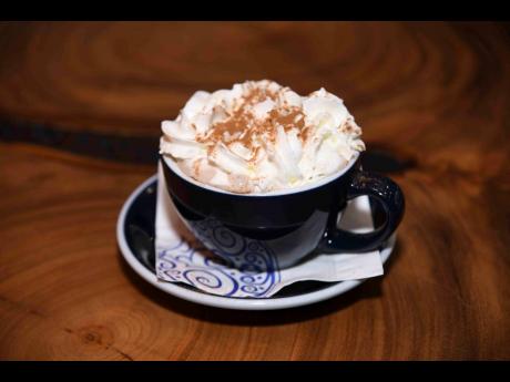 Hot chocolate is great for this cold front the island has been experiencing. 