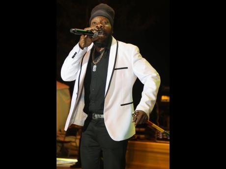 Bushman performs at the Emancipation Park concert celebrating Bob Marley’s 81st birthday.