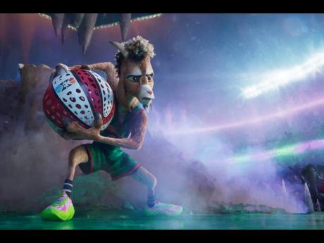 Credit: AP This image released by Sony Pictures shows the character Will, voiced by Caleb McLaughlin, in a scene from the animated film ‘GOAT’.