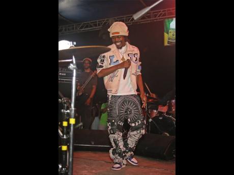 Imeru Tafari at Dub Squad Tuesday Service Live 1st Anniversary showcaseat the Ranny Williams Entertainment Centre, St Andrew