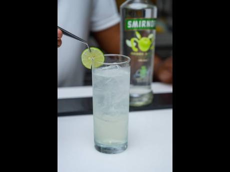 The reset spritz vodka soda.