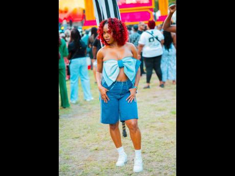 You can surely find upcoming artiste Tori Lattore at a reggae show.