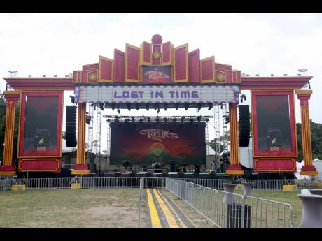 Credit: Nathaniel Stewart The LIT Stage, part of the twin-stage concept of the two-day Lost in Time.