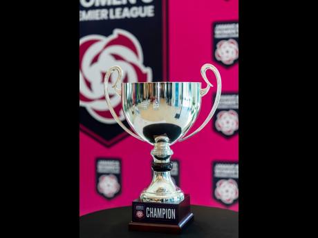 Credit: Courtesy of Sora Media Courtesy of Sora Media
The Jamaica Women’s Premier League Trophy.