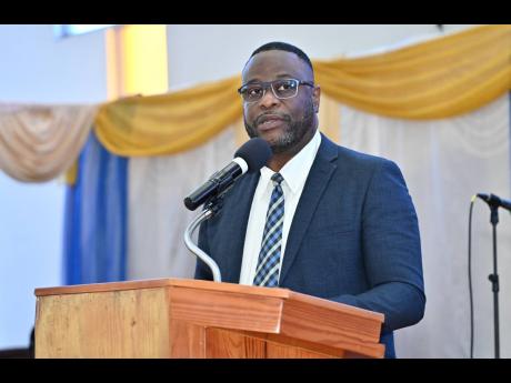 Dashan Hendricks, president of the Press Association of Jamaica. 