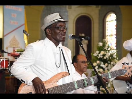 Legendary bass player Lloyd Parks.