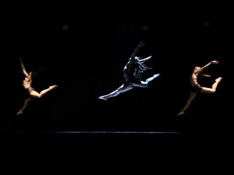 Credit: Contributed From left: Jevon Ferrill, Andrew Bailey and Joshua Craigie in Renée McDonald’s ‘One80’.