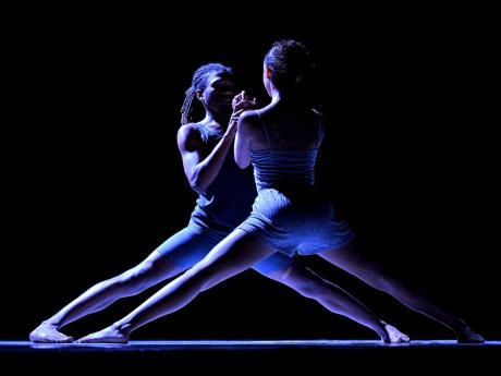 Credit: Contributed A captivating moment with Matthew Johnson and Raina Vaz in ‘Baby Mama’, choreographed by CDT Artistic Director Dr Sade Bully Bell.