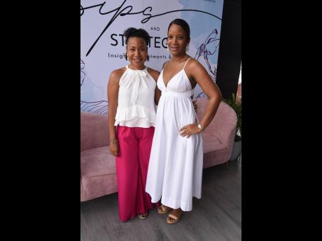 The Spaces Jamaica team: Jodi-Ann Paul (left), assistant store manager and Jamelle Pantry-Coke, founder and creative director. 