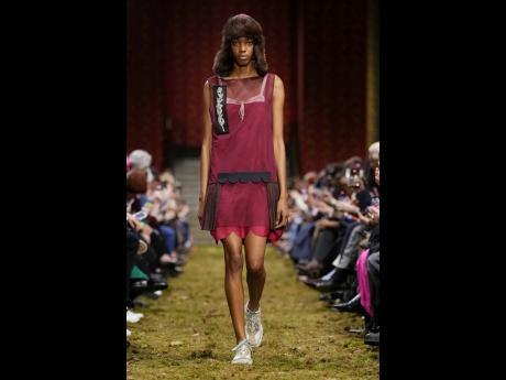 Having co-starred in the Prelude 2025 global advertising campaign for Miu Miu, SAINT sar Jessie Craig made her fourth runway appearance for the Italian luxury fashion house’s fall 2026 collection on the closing day of Paris Fashion Week on Tuesday.