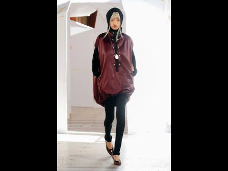 Booking seven runway assignments for her Paris Fashion Week outing, SAINT’s in-demand face Sanique Dill included Kiko Kostadinov’s collection on the list. Designers Laura Fanning and Deanna Fanning drew inspiration for the 32-look collection from their