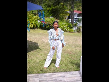 Jaciane Ellis, marketing projects officer at National Commercial Bank, is our effortlessly stylish muse.