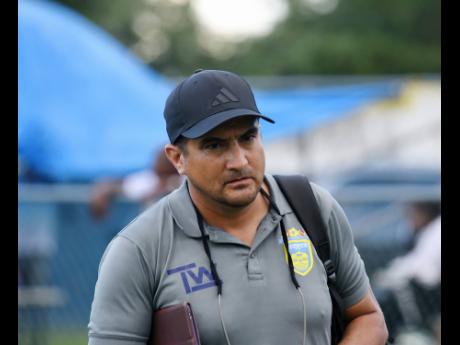 
Javier Ainstein, head coach of Waterhouse FC.