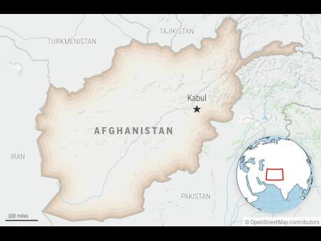 This is a locator map for Afghanistan with its capital, Kabul. (AP Photo)