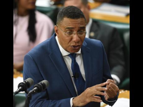 Prime Minister Dr Andrew Holness.