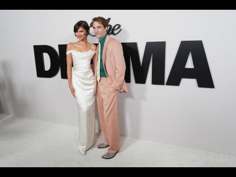 ‘The Drama’ stars Zendaya (left) and Robert Pattinson. 