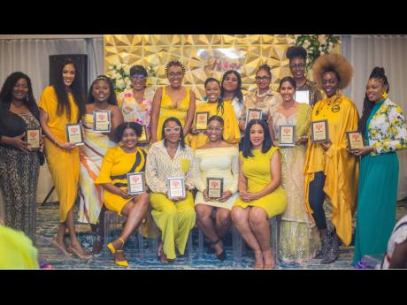 Credit: Contributed Recipients of the 2024 Celebrate Her Awards are all smiles.