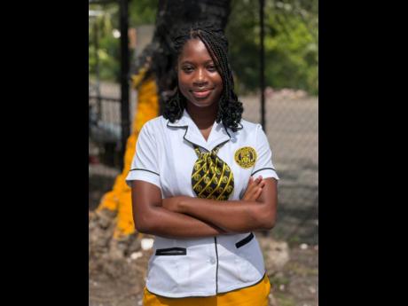 Sharain Henry, vice president of the National Secondary Students’ Council with responsibility for the Ministry of Education’s Region 3.