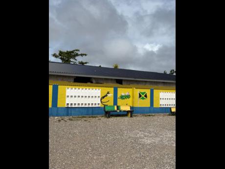 Roofing works are now well advanced at Albert Town Primary School.