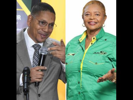 Donovan Williams and Rosalie Hamilton.