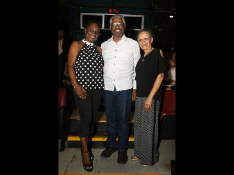 From left: Doreen Prendergast, managing director of the Housing Agency of Jamaica; Dr Patrick Prendergast, director of the Caribbean School of Media and Communication; and communication consultant Fae Ellington.