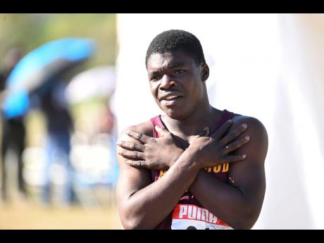 Jaydon Collins of Holmwood Technical. - File photo.