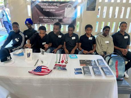 Credit: Contributed This group showcases items from its variety‑store venture at the STGC Teen Biz Expo 2026.